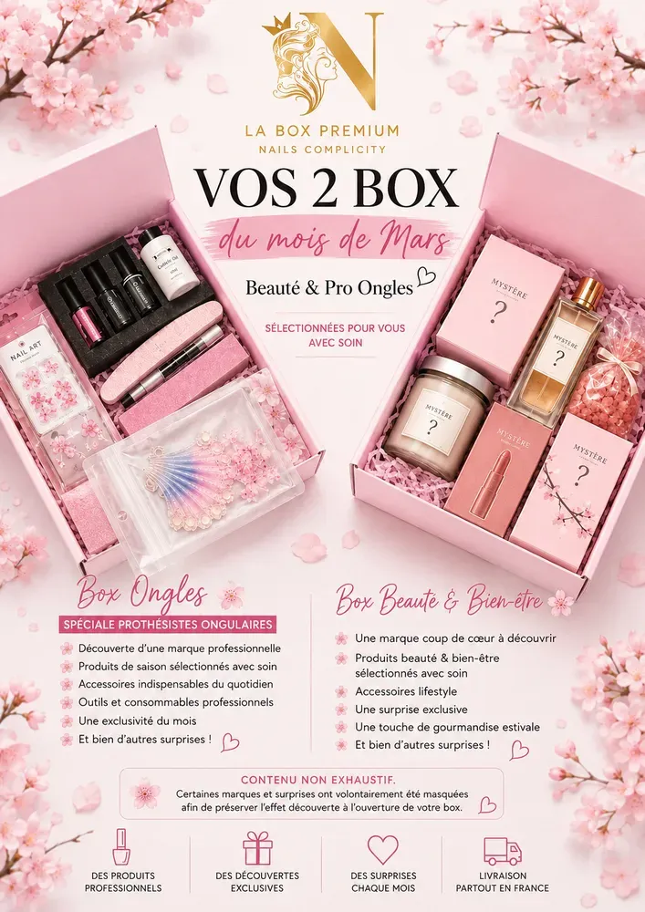 Box mensuelles -  Nails Complicity - Mai
